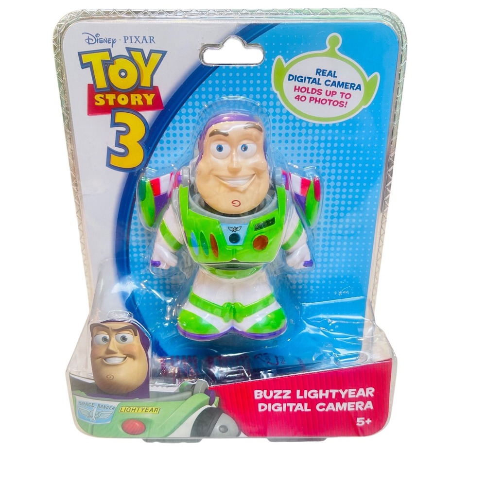 Disney Toy Story 3 Buzz Lightyear Digital Camera Digital Blue DS32000 New